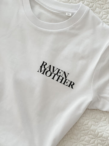 Ravenmother T-Shirt weiß